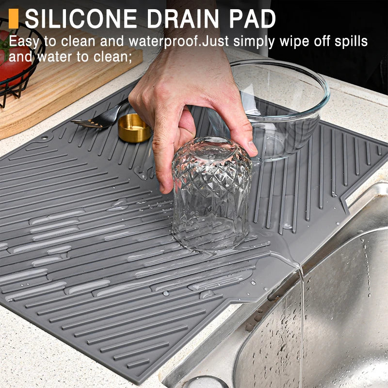 HeatSafe™ Silicone Dish Drying Mat