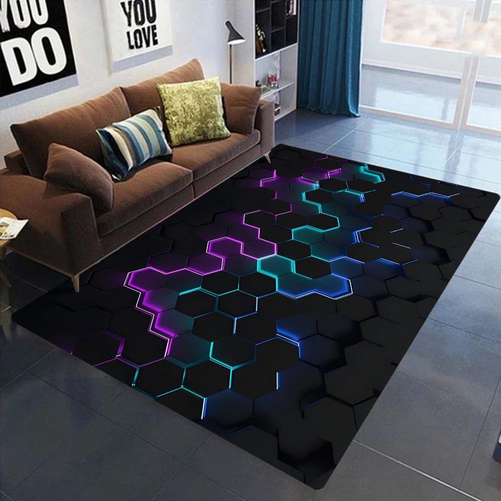 LuminaHex Rug