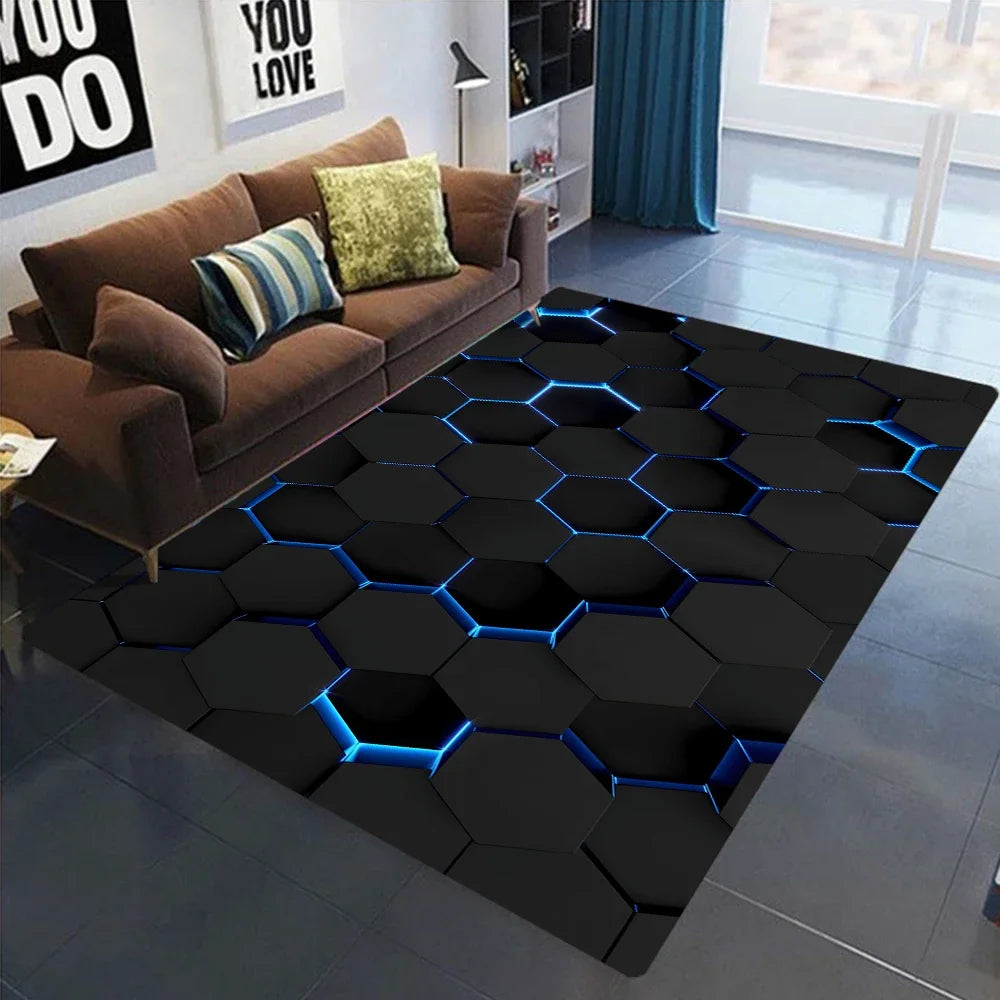 LuminaHex Rug