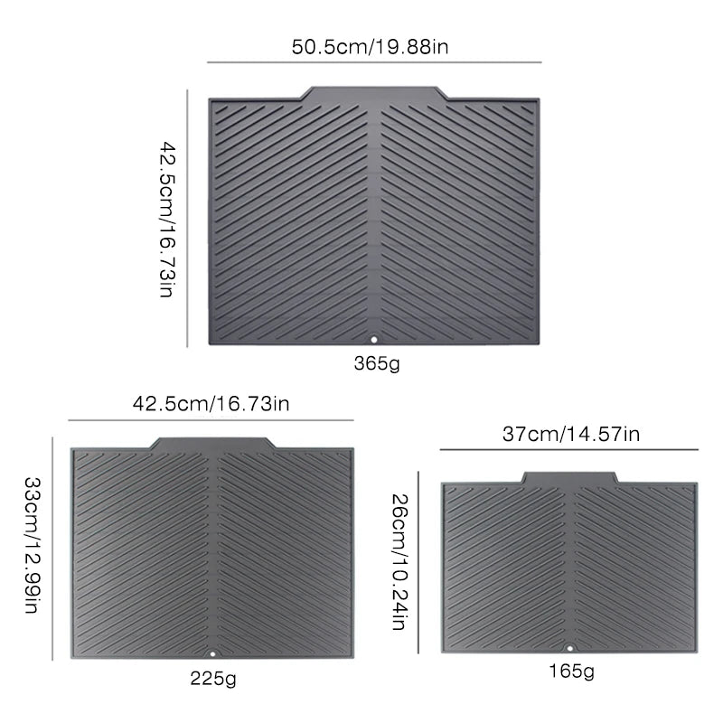 HeatSafe™ Silicone Dish Drying Mat