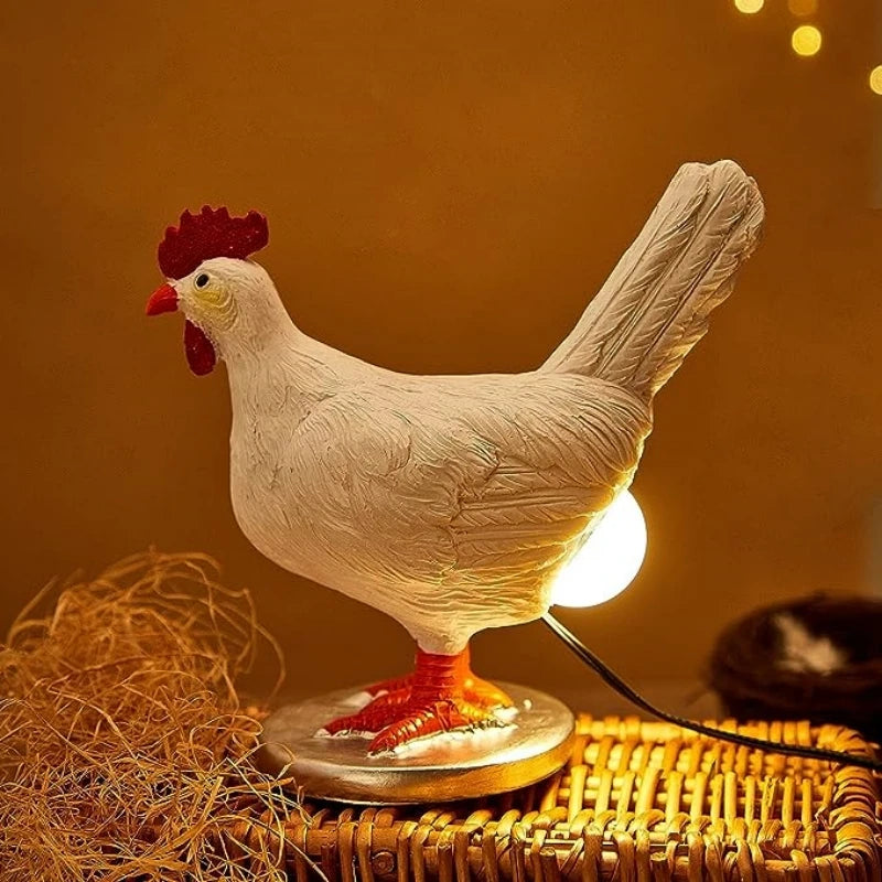 ChickLit 💡 – Chicken-Shaped Lamp for Unique Lighting