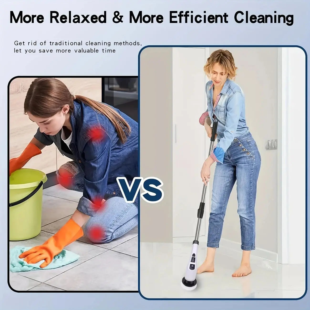 Multi-purpose electric cleaning brush

