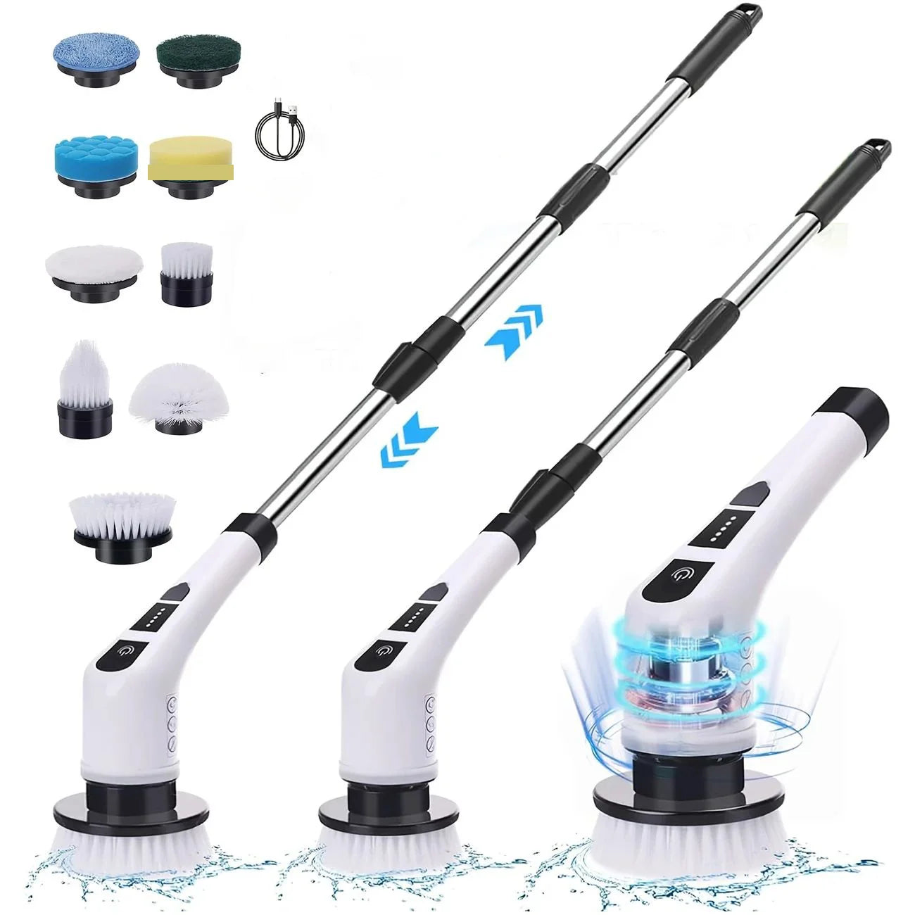 Electric cleaning tool for tough stains

