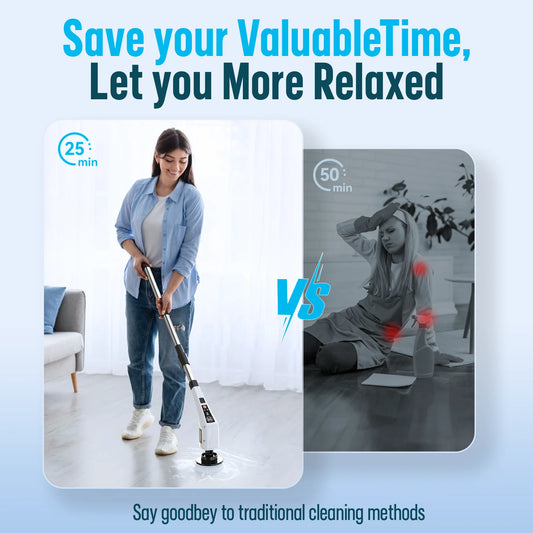 Electric cleaning tool for tough stains